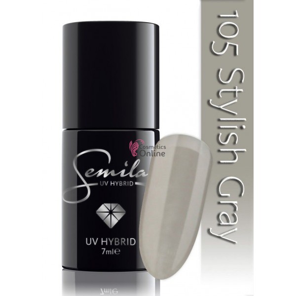 Oja UV Semilac 105 gri Stylish Gray 7 ml